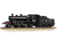 Graham Farish 372-627B LMS Ivatt 2MT 6409 LMS Black (N Gauge 1:148 Loco)